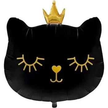 Balónek Fóliový balónek Černá kočka 62 x 73 cm
