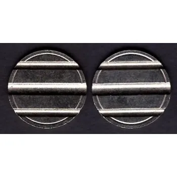 ČESKOSLOVENSKO. Telefonní známka. 3 drážky / 3 drážky.