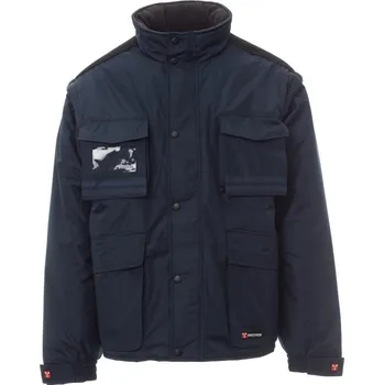 Pánská mikina Pánská pracovní vyteplená bunda INTERCONTINENTAL 2.0, Payper Barva: NÁMOŘNICKÁ MODRÁ, Velikost: M