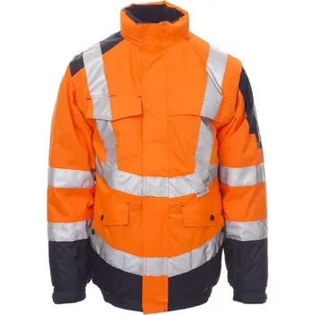 Pánská mikina Pánská reflexní bunda INTERSTATE, Payper Barva: ORANŽOVÁ FLUO/NÁMOŘN, Velikost: 3XL