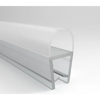 Hopa Spodní silikonový těsnící profil, na sklo 6mm, délka 1 bm BT3010065