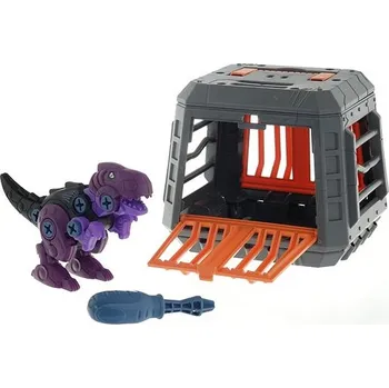 Figurka Dinosaurus na šroubování v přepravním kufříku 18,5x18x17cm