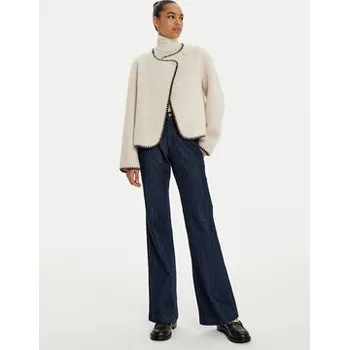 OUI Bunda pro přechodné období 88997 Béžová Oversize 34