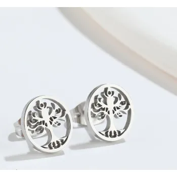 Souprava šperků Pusety stromy chirurgická ocel - Povrchová úprava Bez galvanizace VL 349