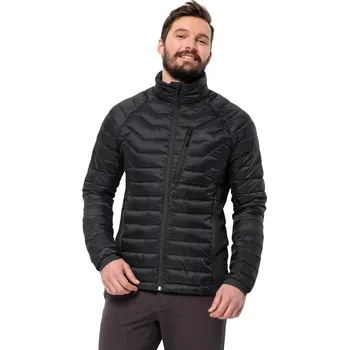 Černá pánská prošívaná bunda Jack Wolfskin Routeburn Pro Ins Jacket 1206862-6000 Velikost: M