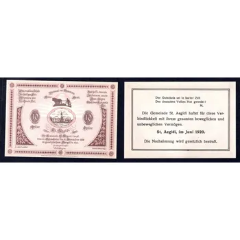ST. AEGIDI. 10 Heller 1920.