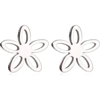 Souprava šperků Pusety kytičky chirurgická ocel čtyři barevné varianty - Povrchová úprava Bez galvanizace VL 330