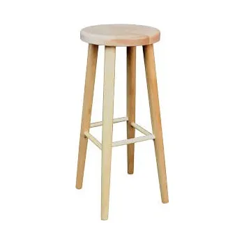 Jídelní židle Barová židle z bukového dřeva výška 70 cm