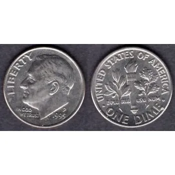 USA. 1 dime 1995/P. KM-195a