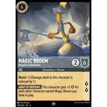 Sběratelská karetní hra URS 186/204 Magic Broom - Brigade Captain Verze: NORMAL, Stav Produktu: Near Mint