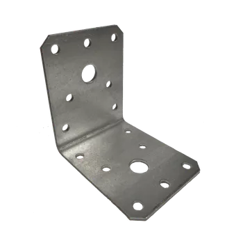 Tesařské kování HPM TEC Úhelníky - kombinované bez prolisu Rozměry: 55x70x70x2,0