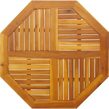Konferenční stolek vidaXL Stolní deska 90 x 90 x 2,2 cm osmihranná masivní akáciové dřevo [4004263]