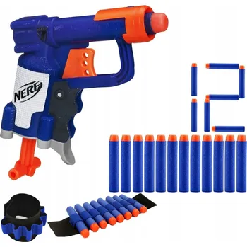 Dětská zbraň NERF N-STRIKE JOLT A0707 RAKETOMET + 10 ŠIPEK + NÁRAMEK
