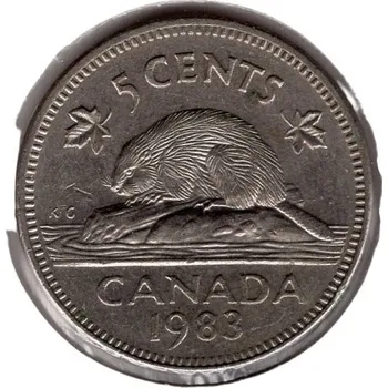 KANADA. 5 cents 1983. KM-60.2a