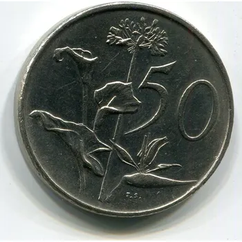 JIHOAFRICKÁ REPUBLIKA. 50 cents 1974.