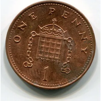 VELKÁ BRITÁNIE. 1 penny 2007.