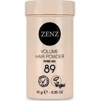 Stylingový přípravek Zenz Organic Volume Hair Powder Pure No.&nbsp;89, 10&nbsp;g pro maximální objem