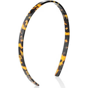 Balmain Hair Acetate Headband Tortoise, small čelenka