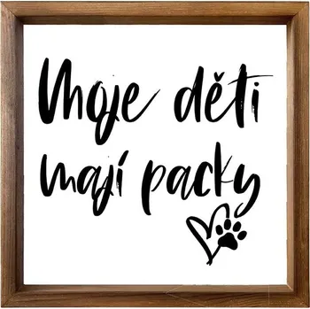 Obraz Bohemia Gifts Dekorační obrázek - Packy