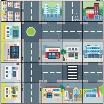 Robot TTS Group Bee-Bot & Blue-Bot podložka Služby v našem okolí