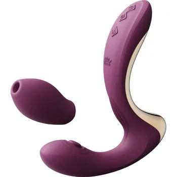 Vibrátor Zalo Talis G-Spot Pulsewave Vibrator Velvet Purple