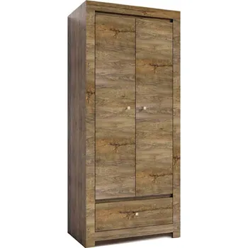 Šatní skříň smontovaná šatní skříň se zásuvkou Fargo 10 šířka 80 cm