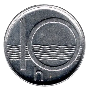 ČESKO. 10 haléřů 1996.