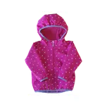 Fantom KOJENECKÁ softshellová bunda s FLEECEM - POTISK - 4 VARIANTY KONFEKČNÍ VELIKOST: 80, barevná varianta: růžová s reflexními srdíčky