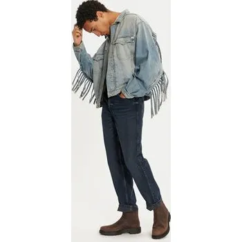 Pánská casual bunda Mustang Jeansová bunda Ozark Fringe 1015681 Modrá Relaxed Fit XXL