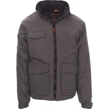 Pánská mikina Pánská zateplená bunda RENEGADE, Payper Barva: KOUŘOVÁ/ČERNÁ, Velikost: XS