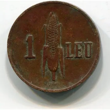 RUMUNSKO. 1 leu 1940. KM-56