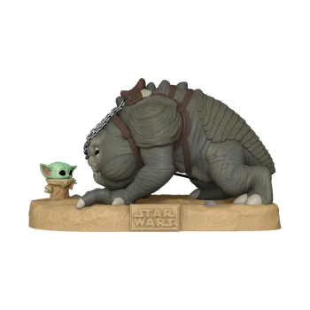 Figurka Funko | POP figurka Grogu with Rancor 20 cm