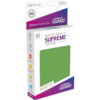 Doplněk k figurce Ultimate Guard Supreme UX Sleeves Japanese Size Matte Green (60)