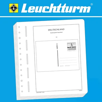 Obal pro sběratelský předmět Předtištěné listy LEUCHTTURM SF - Spolková republika Německo 2017, poštovní tiskoviny pro zvláštní příležitosti