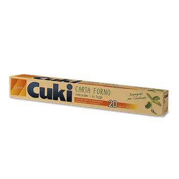 Kuchyňský nůž Cuki přírodní pečicí papír (Carta forno naturale) 33x38 20 listů