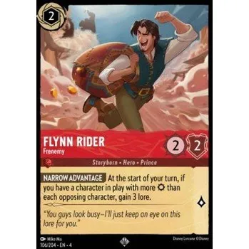 Sběratelská karetní hra URS 106/204 Flynn Rider - Frenemy Verze: NORMAL, Stav Produktu: Near Mint