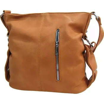 Kabelka MARIA MARNI Hnědá moderní crossbody dámská kabelka 67-MH BROWN