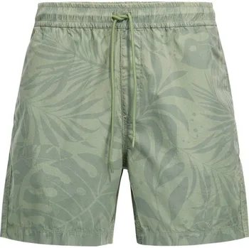 Pánské kraťasy ŠORTKY WOOLRICH TROPICAL PRINT SHORT SAGE FLOWER