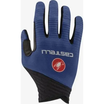 Cyklistické rukavice CASTELLI Cyklistické rukavice dlouhoprsté - CW 6.1 UNLIMITED - modrá