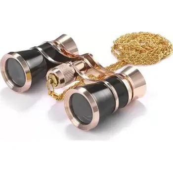 Dalekohled Divadelní kukátko 3x25 černo zlaté v.I