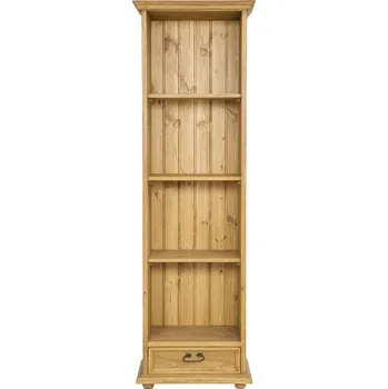 Knihovna Dřevěný regál RG700 rustikal.