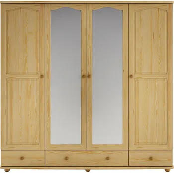 Šatní skříň SF120 šatní skříň s policemi. 200 x 210 cm