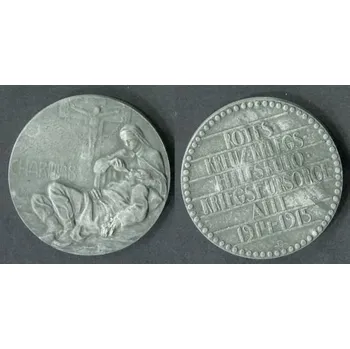 ČERVENˇY KŘÍŽ. Medaile Na pomoc válečným poškozencům.