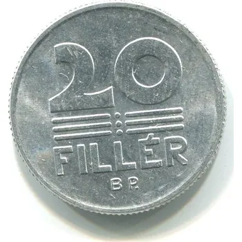 MAĎARSKO. 20 fillér 1989.