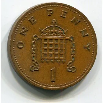 VELKÁ BRITÁNIE. 1 penny 1990.
