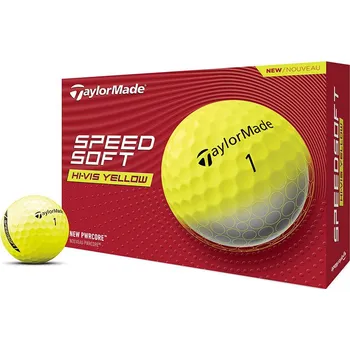 Golfový míček TaylorMade SpeedSoft Golf Balls, Yellow