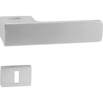 Dveřní kování TI - GORDO - RT5 4084 rozety BBQ, klika/klika OCS - Chrom broušený (96)