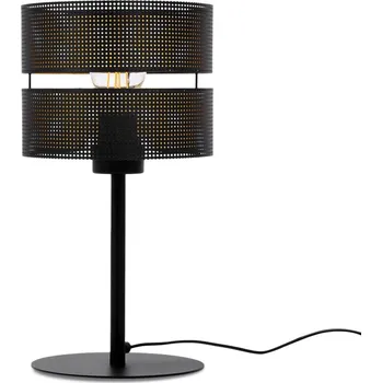 Lampička Kaja Zimbo stolní lampa 1x40 W černá-zlatá K-5226