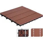 PROGARDEN Dlaždice terasové sada 6 ks polywood KO-X64000010