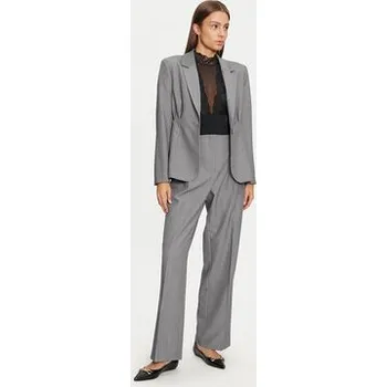 Dámské sako Vero Moda Sako Vika 10323449 Šedá Slim Fit 36